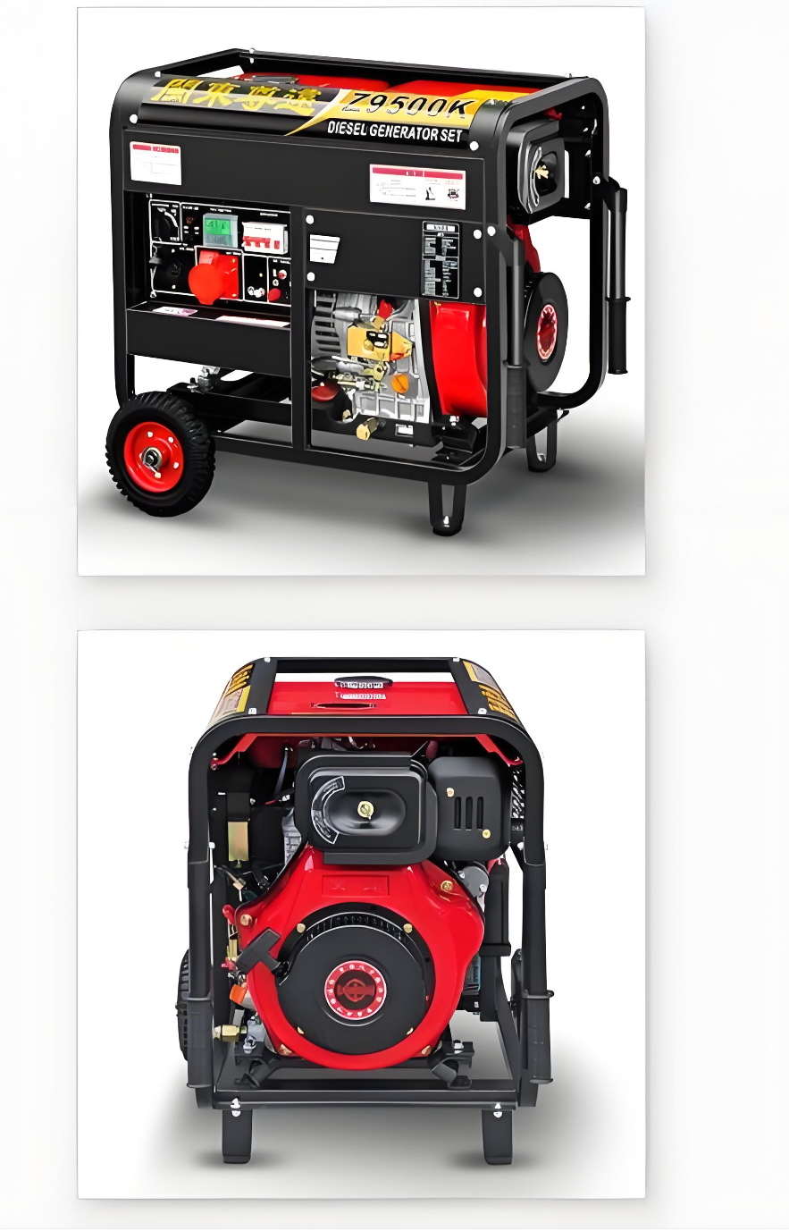 Mobile diesel generator
